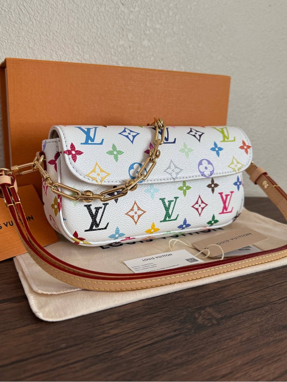 ❌SOLD❌LOUIS VUITTON 2026 Limited Edition Murakami Anniversary Ivy Two Way Bag - Picture 2 of 9